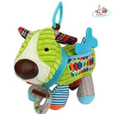 JOUET SENSORIEL BÉBÉ | PELUCHE HOCHET