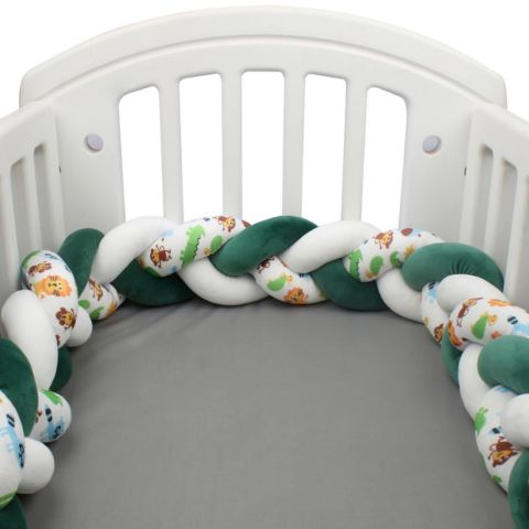 tresse_de_lit_vert_200cm