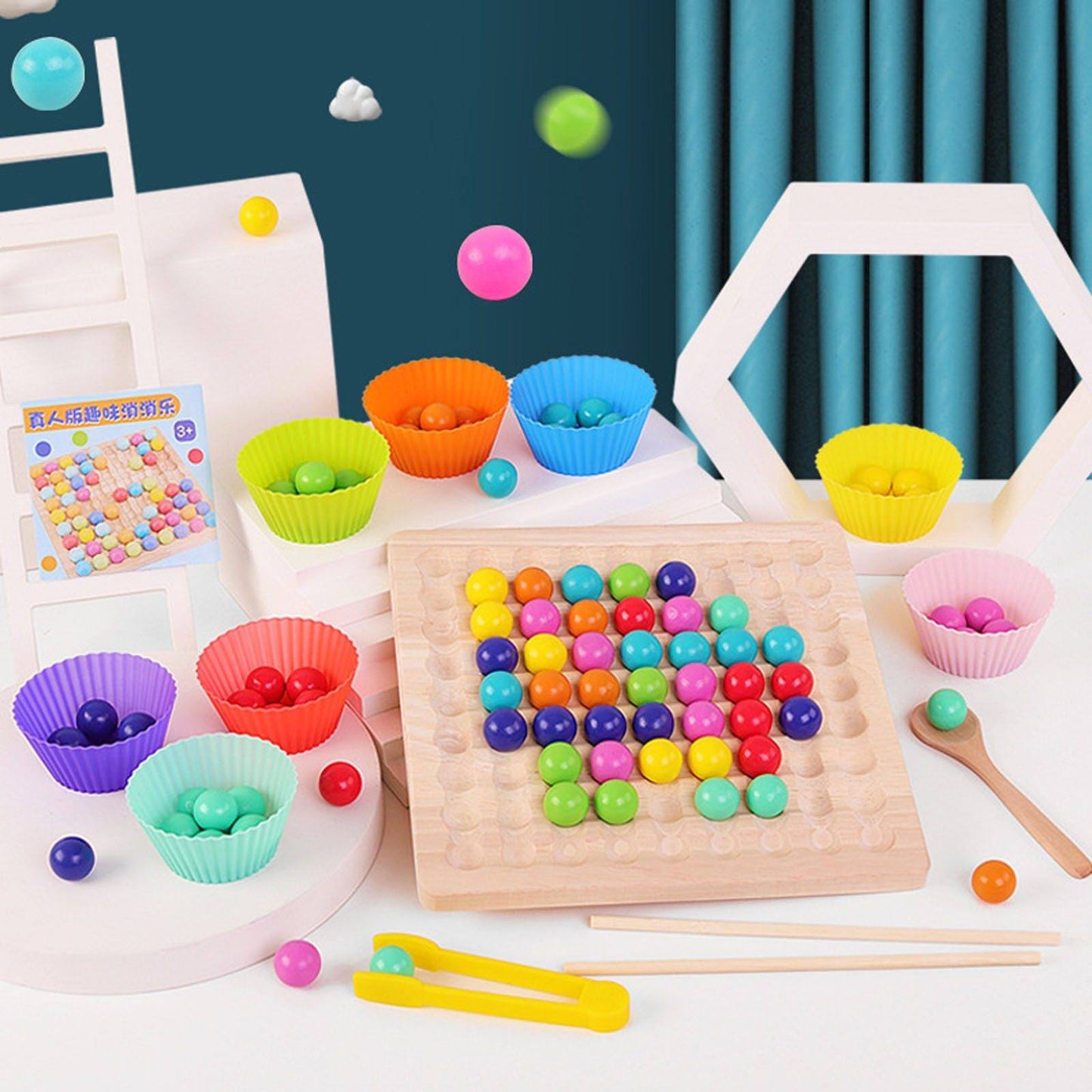 Rainbow-Fun™ | Jouet éducatif | Jouets en bois - zazajouets