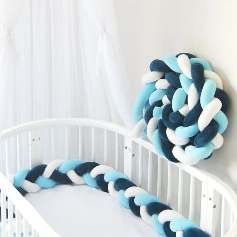 TRESSE DE LIT BEBE Ivoire
