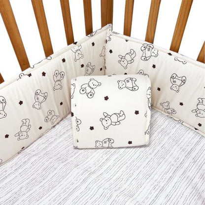 Tour de Lit Bébé  ours blanc