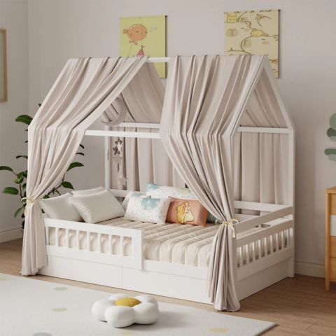 ciel_de_lit_cabane_marron_2_pcs