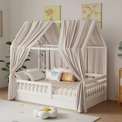 ciel_de_lit_cabane_marron_2_pcs