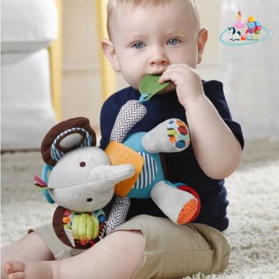 JOUET SENSORIEL BÉBÉ | PELUCHE HOCHET