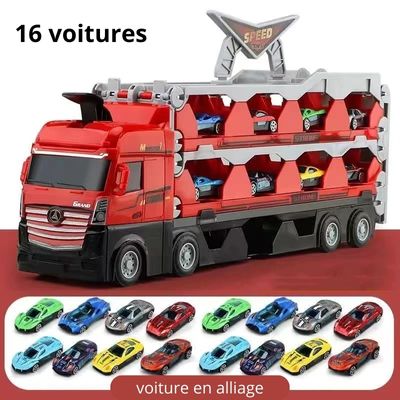 JOUET CAMION - AVEC PISTE DE COURSE