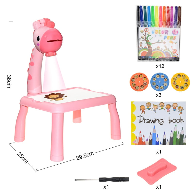 FUN Girafy™`| projecteur de dessin pour enfant - zazajouets